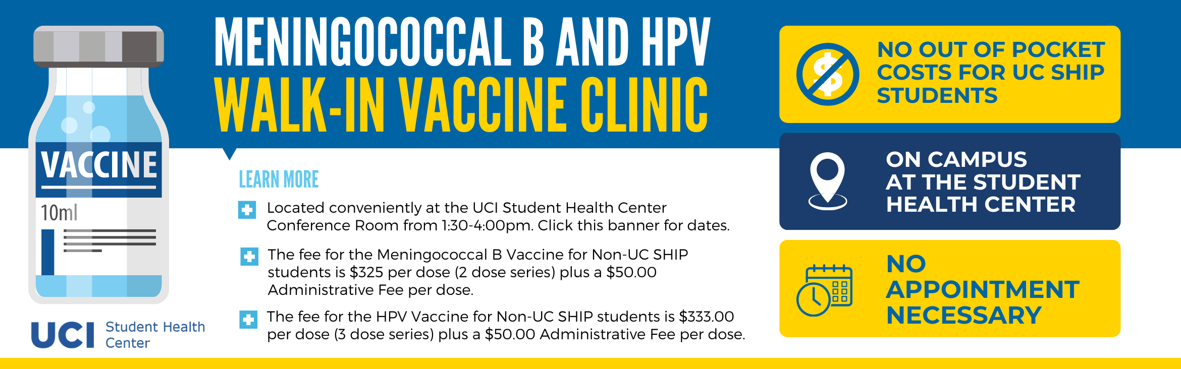 UCI Student Health Center UCI Student Health Center